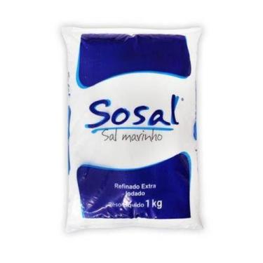 Imagem de Sal refinado sosal 1kg