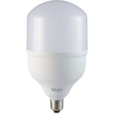 Imagem de Lâmpada LED Bulbo T 20W Bivolt 6500K Branca Alta Durabilidade e Economia de Energia Elgin