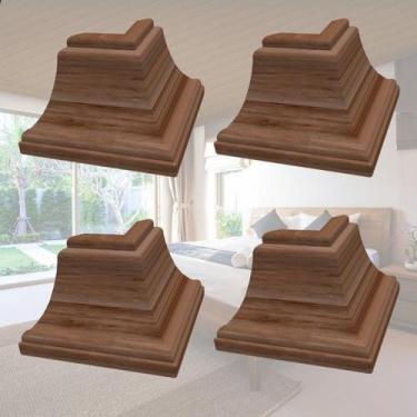 Imagem de Kit 5 Caixas com 60 Peças Cantoneira Externa PVC 25x25mm com Engate Rá