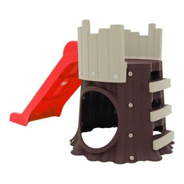 Imagem de  Escorregador Infantil Tronco De Árvore Bel