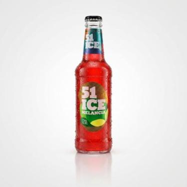 Imagem de Bebida Alcoólica Mista 51 Ice Melancia 275ml Caixa com 6 Unidades