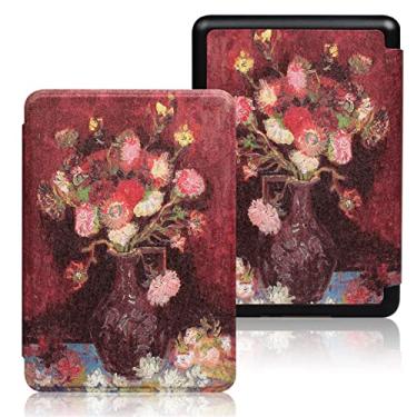 Imagem de CCOO Nova capa serve para Amazon Kindle Paperwhite [11ª geração, versão 2021], capa de poliuretano premium leve, hibernar/despertar automática