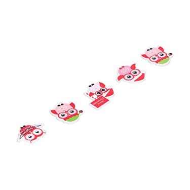 Imagem de Botões de padrão, botões de animais de costura botão de madeira composta para projetos de bricolage