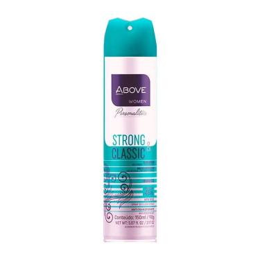 Imagem de Desodorante Aerosol Above Women 150 ml Personalities - Strong & Classic 