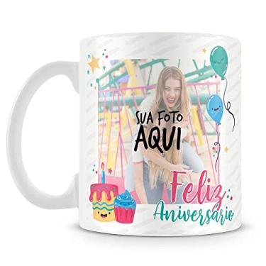 Imagem de Caneca Personalizada Aniversário Mod.2 (2 Fotos)