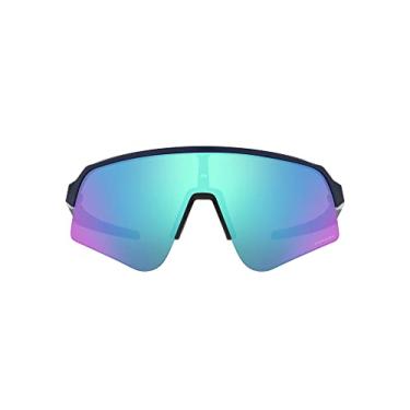Imagem de Óculos de Sol Oakley Sutro Lite Sweep 0OO9465 946505 Tam 39 / Azul Marinho Fosco - Lentes Prizm Sapphire