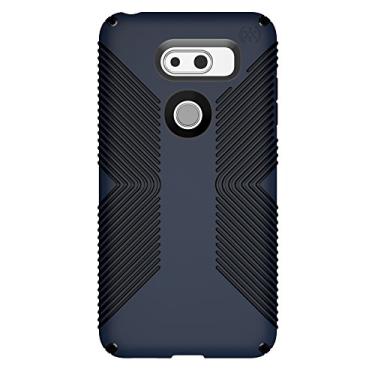 Imagem de Speck Capa Presidio Grip para LG V30 Presidio Grip (serve para Sprint LG V30+), Eclipse Azul/Preto Carbono