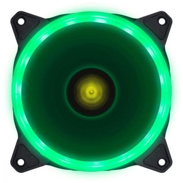 Imagem de Fan/cooler Vx Gaming Para Gabinete V.ring Anel De Led 120x120mm Verde - Vringg