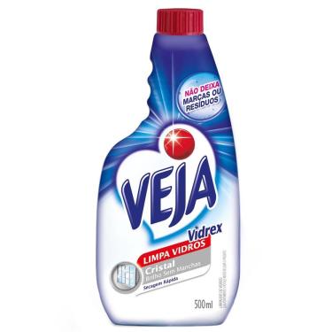 Imagem de Refil para Limpador de Vidros Vidrex Cristal - 500ml