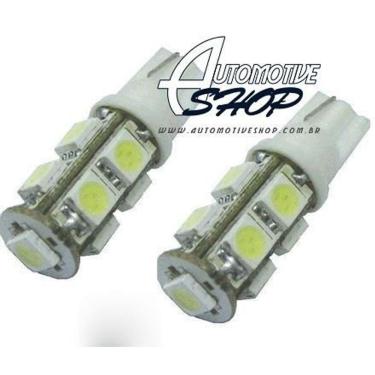 Imagem de Lampada Pingo T10 de 9 Leds super branco Unidade