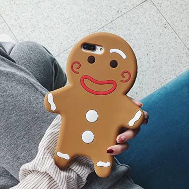 Imagem de Capa 3D fashion bonito homem de gengibre para iphone 11 12 13 pro max mini 7 8 plus xr x xs max tendência criativa luxo capa original, verde, para iphone 13 pro max