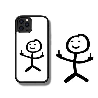 Imagem de Capa de telefone de silicone bonito dos desenhos animados de personalidade criativa para iPhone 13 11 12 Pro Max 7 8 Plus X XS XR SE 2020 Capa protetora antiderrapante com tudo incluído, E, para iPhone XS MAX