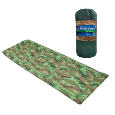 Imagem de Desfrute de Conforto Duradouro ao Ar Livre com o Colchonete Mont Long Solteiro para Camping Retiro Dobrável em Verde Camuflado - Ideal para Noites ao Ar Livre e Acampamentos