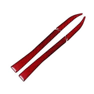 Imagem de FINMOKAL Acabamento Da Tampa Inferior Do Pedestal Do Retrovisor Lateral Adequado Para Ford Mustang 15-17 Fibra De Carbono Preto, Fibra De Carbono