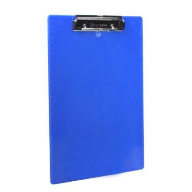 Imagem de (Cobalt, Blue) - Saunders Plastic Clipboard with Low Profile Clip, Cobalt Blue, Letter Size, 22cm x 30cm , 1 Clipboard (21582)