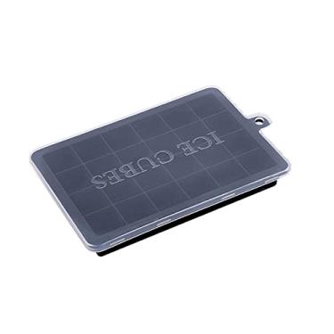 Imagem de Bandeja de cubo de gelo bandeja de cubo de gelo de malha de silicone para frutas faça você mesmo pequeno molde de cubo de gelo acessórios de cozinha quadrados para fazer uísque coquetel gelo café molde de cubo de gelo (cor: 24 grades)