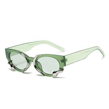 Imagem de Óculos de sol cobra óculos de sol femininos tendência moda óculos de sol femininos versáteis, 3, tamanho único