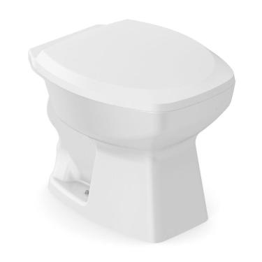 Imagem de Vaso Sanitário Convencional com Assento Soft Close Thema Incepa Branco Brilhante