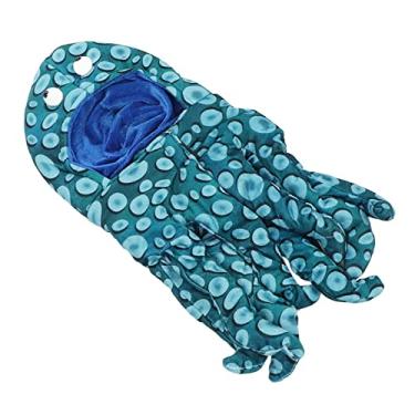 Imagem de Traje de Polvo de Cachorro, Cosplay de Animal de Estimação Vestido Macio Cachorro Gato Fantasia de Festa de Halloween Ajuste Fácil de Usar Traje de Forma de Polvo para Animais de Estimação Roupas (M)