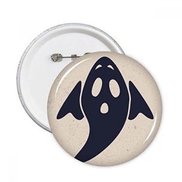 Imagem de Um fantasma de Halloween alado com alfinetes redondos para decoração de 5 peças