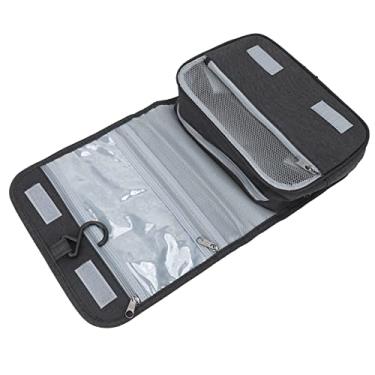 Imagem de Bolsa de cosméticos, bolsa de higiene pessoal suspensa impermeável de grande capacidade armazenamento de classificação para casa