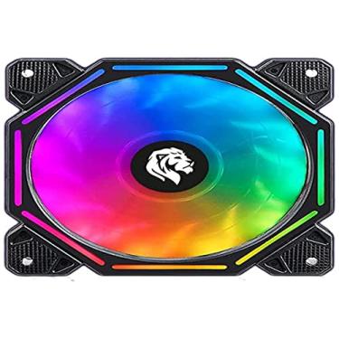 Imagem de Hayom Cooler Gabinete 120mm LED RGB FC1303 - 12cm, Refrigerador para Desktop