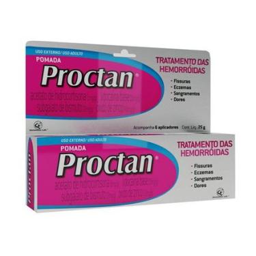 Imagem de Proctan Pomada 25g +6 aplicadores GENOMMA LAB