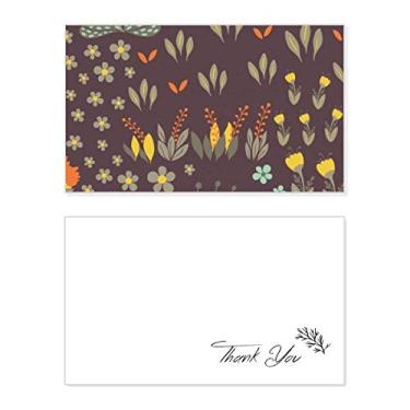 Imagem de Pintura de planta de flor de feijão mung cartão de agradecimento aniversário aniversário saudação casamento agradecimento