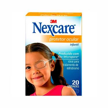 Imagem de Protetor Ocular 3M Nexcare Infantil com 20 Unidades 20 Unidades