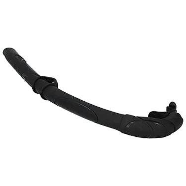 Imagem de Wosune Snorkel de gel de sílica, tubo de mergulho de gel de sílica para outras atividades subaquáticas para mergulho (preto)
