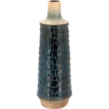 Imagem de HOME&amp;CO MERLION GARRAFA DECORATIVA 22x26x26cm CERÂMICA AZUL