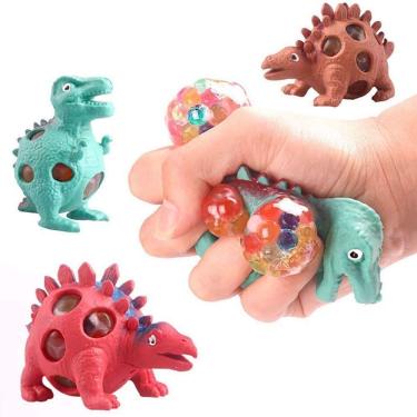 Imagem de Stress Ball Orbeez Squishy Dinossauro Splash Apertar Bola
