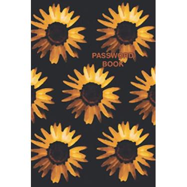 Imagem de Password Book: Extra Small Password Book (4 X 6 Inches), Sunflower Cover