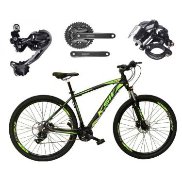 Imagem de  Bicicleta Aro 29 Ksw Xlt Alumínio Câmbio Traseiro Shimano Deore e Altus 27v Freio Hidr...