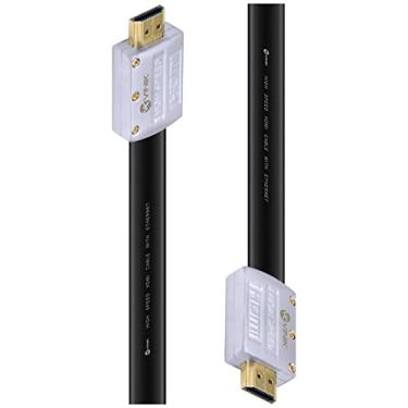 Imagem de CABO HDMI 2 4K ULTRA HD 3D CONEXÃO ETHERNET FLAT com CONECTOR DESMONTÁVEL 5 METROS - H20FL-5, Vinik, 29246, Vinik