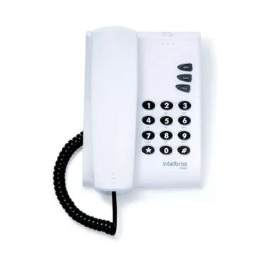 Imagem de Telefone com Fio de Mesa Pleno Cinza Ártico
