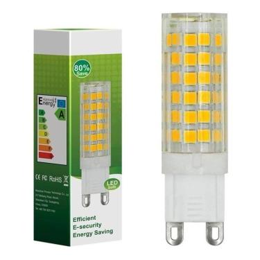 Imagem de Lâmpada Led G9 Halopin 3w 3000k Bivolt Luz amarela branco quente Arandela 