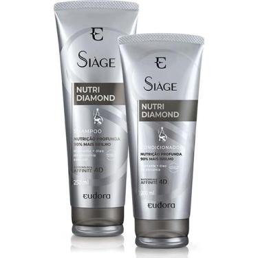 Imagem de Kit Siage Nutri Diamond Shampoo+Condicionador+ Mascara - Eudora
