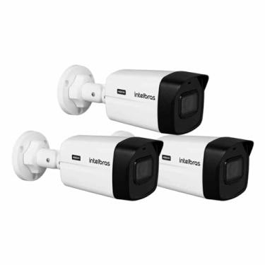 Imagem de Kit 3 Câmeras Intelbras VHD 5830 B 4K 8MP HDCVI Lente 2.8mm Infravermelho 30 Metros