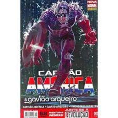 Imagem de Capitão América & Gavião Arqueiro  Volume 05 - Marvel