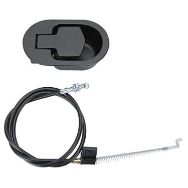 Imagem de MUNEFE Alça de liberação de sofá, extrator de liberação de poltrona reclinável de sofá, extrator de alavanca de liberação de sofá com cabo para a maioria dos sofás reclináveis (120 mm)