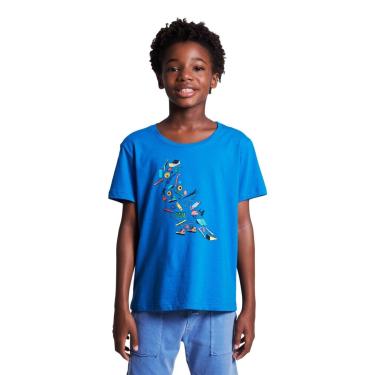 Imagem de Infantil - Camiseta Algodão Pica Pau Freestyle Reserva Mini Azul  menino