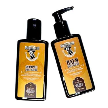 Imagem de Kit Shampoo para Barba + Balm para Barba - Muchacho Bay Rum- Kit para limpeza, hidratação e modelagem da sua barba - Mesmo Produto, nova embalagem