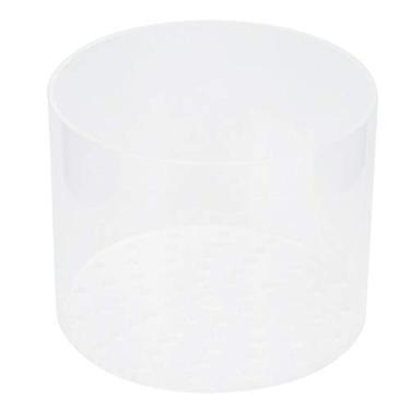 Imagem de GLOGLOW Capa de alimentador de de acrílico, camarão antialimentação, capa de proteção de reprodução de alimentação de para aquário (100 mm)