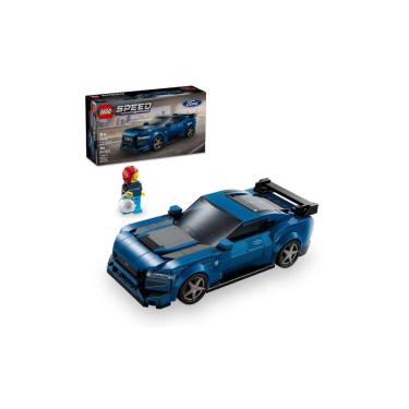 Imagem de Blocos de Montar - Speed Champions - Ford Mustang Dark Horse LEGO DO BRASIL