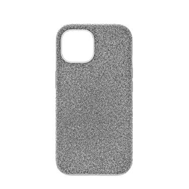 Imagem de SWAROVSKI Capa alta para smartphone, iPhone® 15, prateado