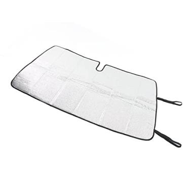 Imagem de Pára-brisa Dianteiro do Carro Sun Sombra Reflexivo Poliéster Uv Ray Refletor para Hilux Proteção Solar Viseira Bloqueador