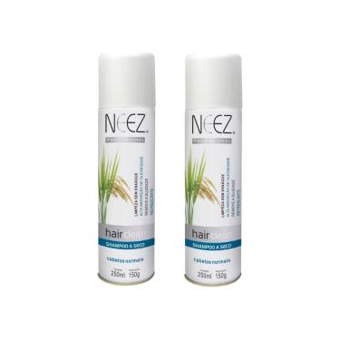 Imagem de SHAMPOO A SECO NEEZ CABELOS NORMAIS 250ML - KIT C/ 2UN 