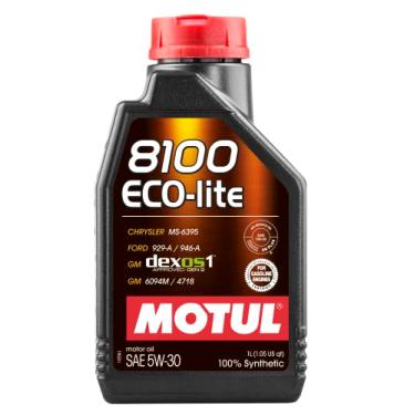 Imagem de Óleo Lubrificante Motul 8100 Eco-Lite 5W30, 1L