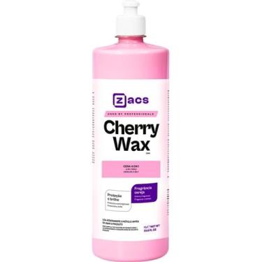Imagem de Produto para dar brilho e proteção em Pintura Automotiva Tirar Leves Riscos Cera Limpadora Cherry Wax 1L Zacs